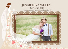 Save the date collage