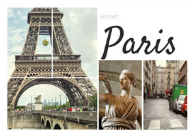 Paris photo grid