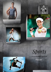 Tennis collage