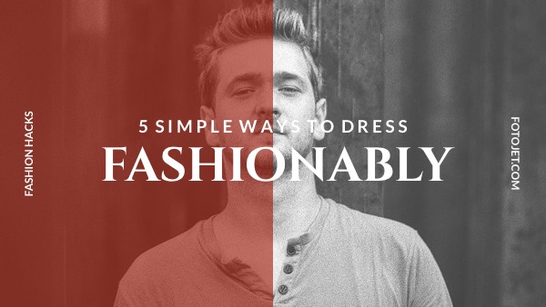 Fashion Dressing Ideas YouTube Thumbnail Template