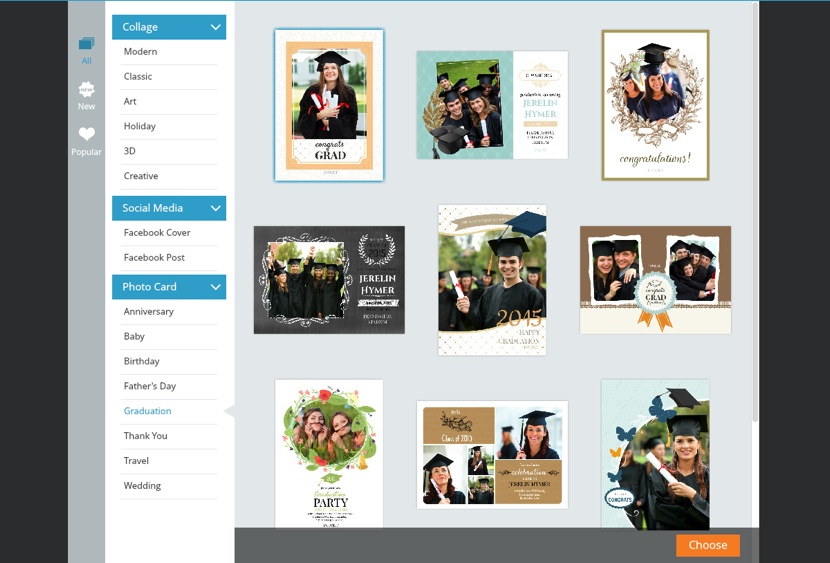 Congratulations Graduation Card Template from www.fotojet.com