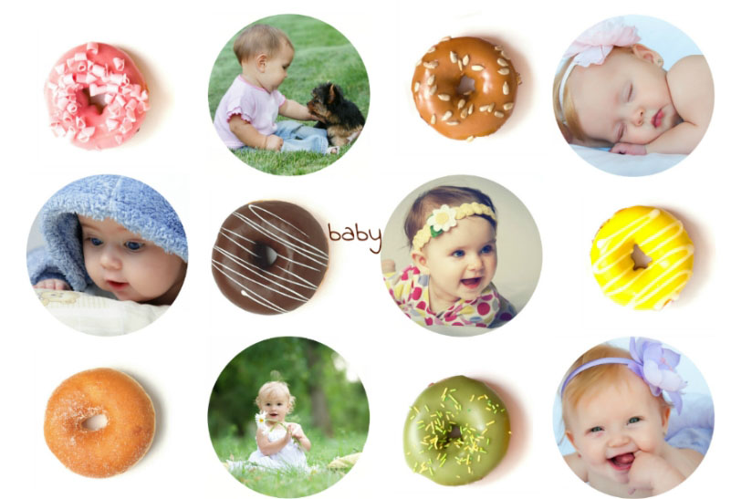 Brilliant Baby Collage Ideas Help Users To Create Fascinating Baby Collages