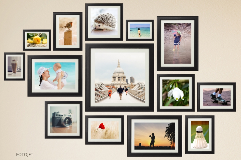 Wall Photo Collage Template