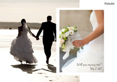 classic wedding collage sample