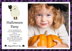 Halloween invitation