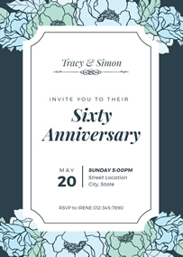 Make Your Own Anniversary Invitations Online Fotojet