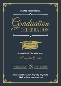 Create Your Own Invitation Zazzle Com Graduation Invitations Graduation Party Invitations Graduation Invitations College