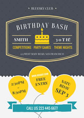 make party flyers online