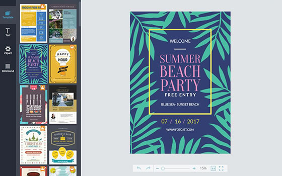 party flyers design your own party flyers online fotojet party flyer maker online free