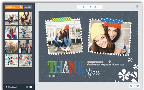 thank you cards free online