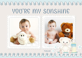 Cute baby collage