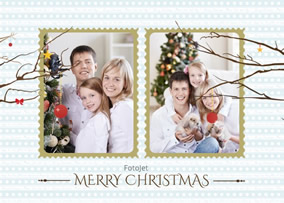 Christmas photo card