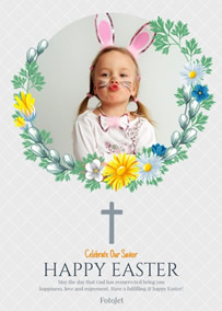 Easter and girl