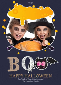 Funny Halloween card