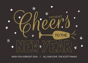 New Year card