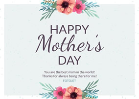 Happy Mother's Day card