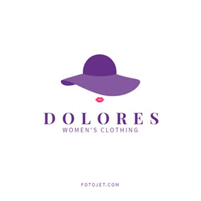 Women clothing store logo