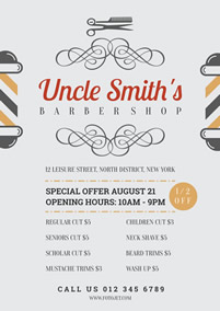 Shop flyer