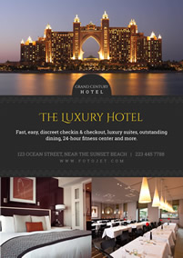 Hotel flyer