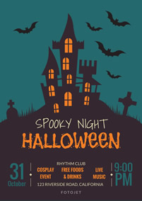 Halloween flyer