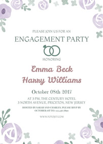 Engagement invitation