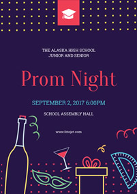 Prom night poster
