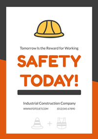 Safety poster