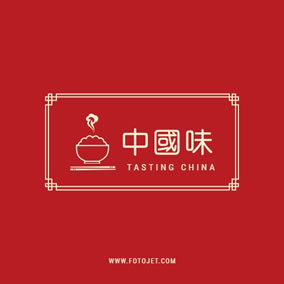 Chinese restaurant logo