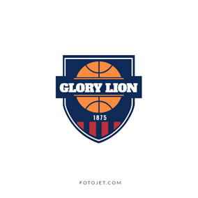 Basketball team logo