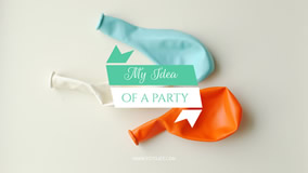 Party Idea YouTube Channel Art