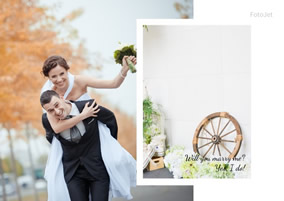Wedding photo montage