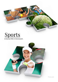 Sports collage