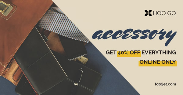 Fashion Accessory Facebook Ad Template