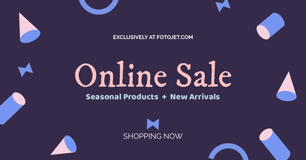 Online Sale Facebook Ad Template