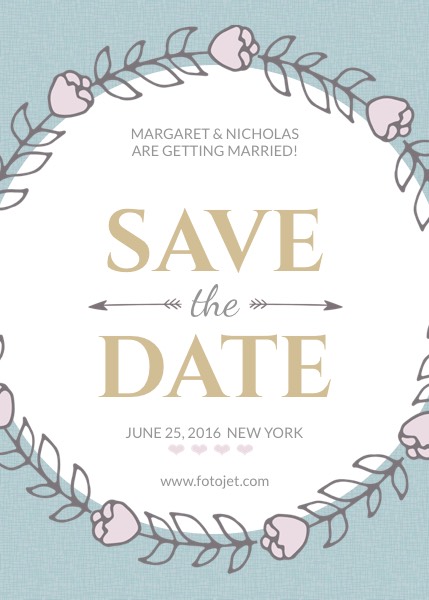 Free Save The Date Templates For Facebook