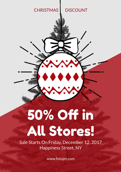 Design Your Own Christmas Posters To Celebrate Christmas Events Fotojet