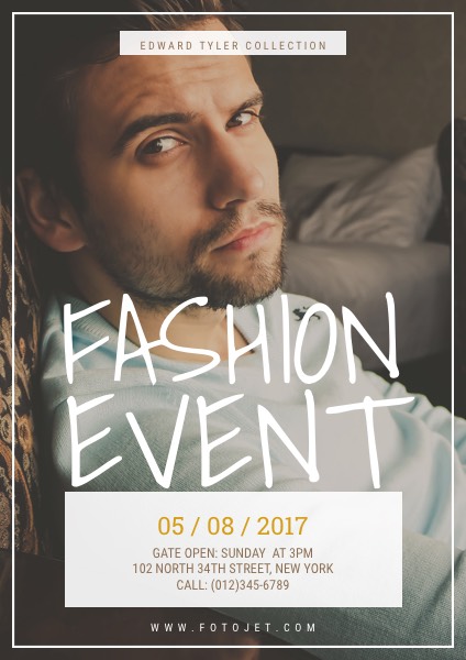 FASHION SHOW POSTER Template