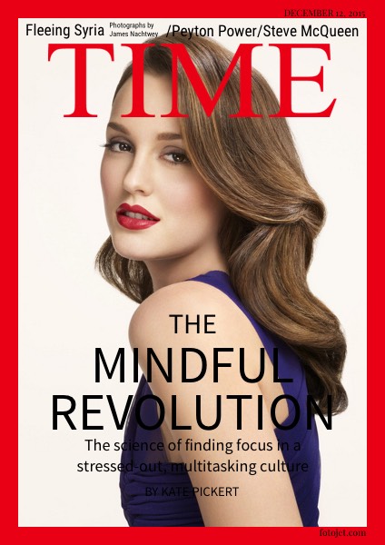 Fake Time Magazine Cover Design