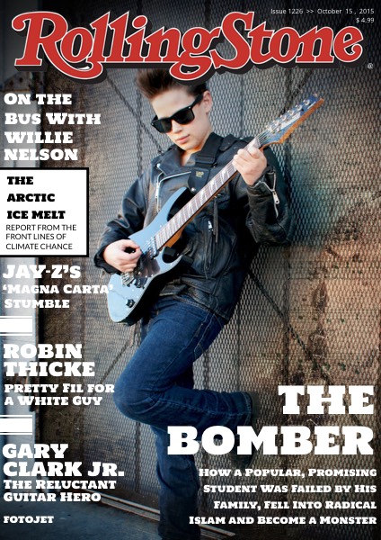 Music Rolling Stone Magazine Cover Design