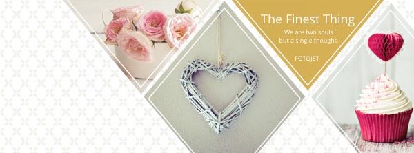 Romantic Facebook Cover Love Quote Template