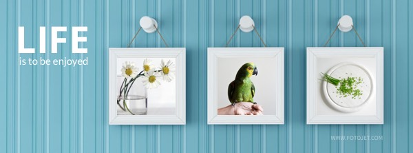 Life Collage Photo Frames Facebook Cover Template