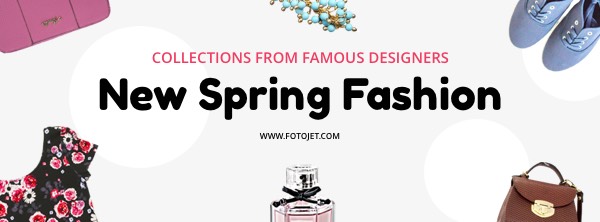 Spring Fashion Facebook Cover Photo Template