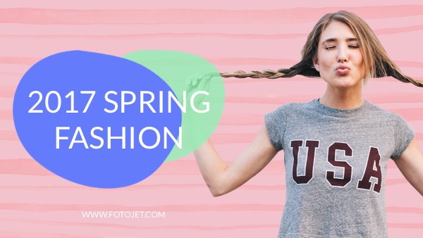 Spring Fashion YouTube Thumbnail Template