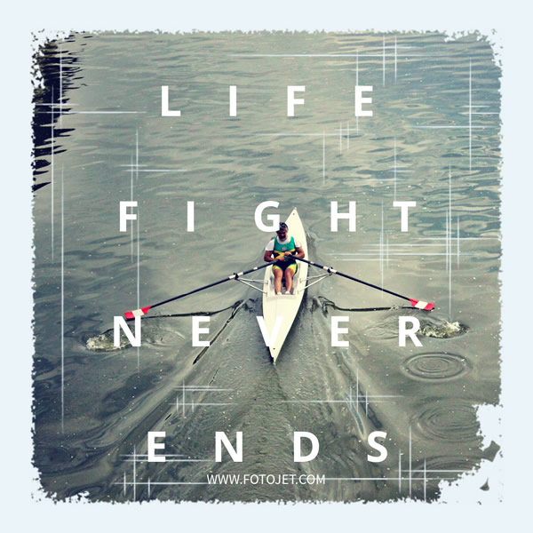 Life Fight Instagram Post Template